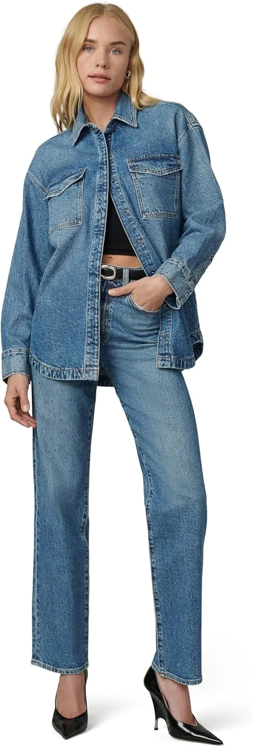 Joe's Women's The Katrina Shirt Jacket with Stones