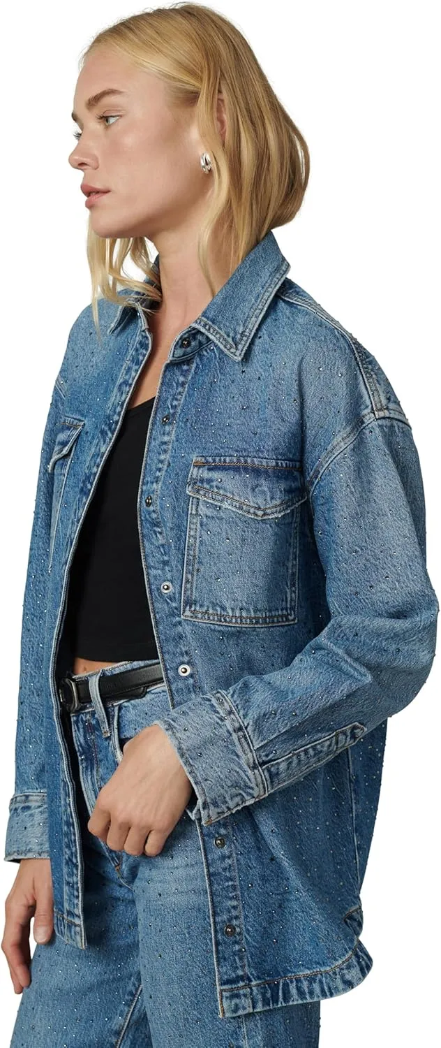 Joe's Women's The Katrina Shirt Jacket with Stones