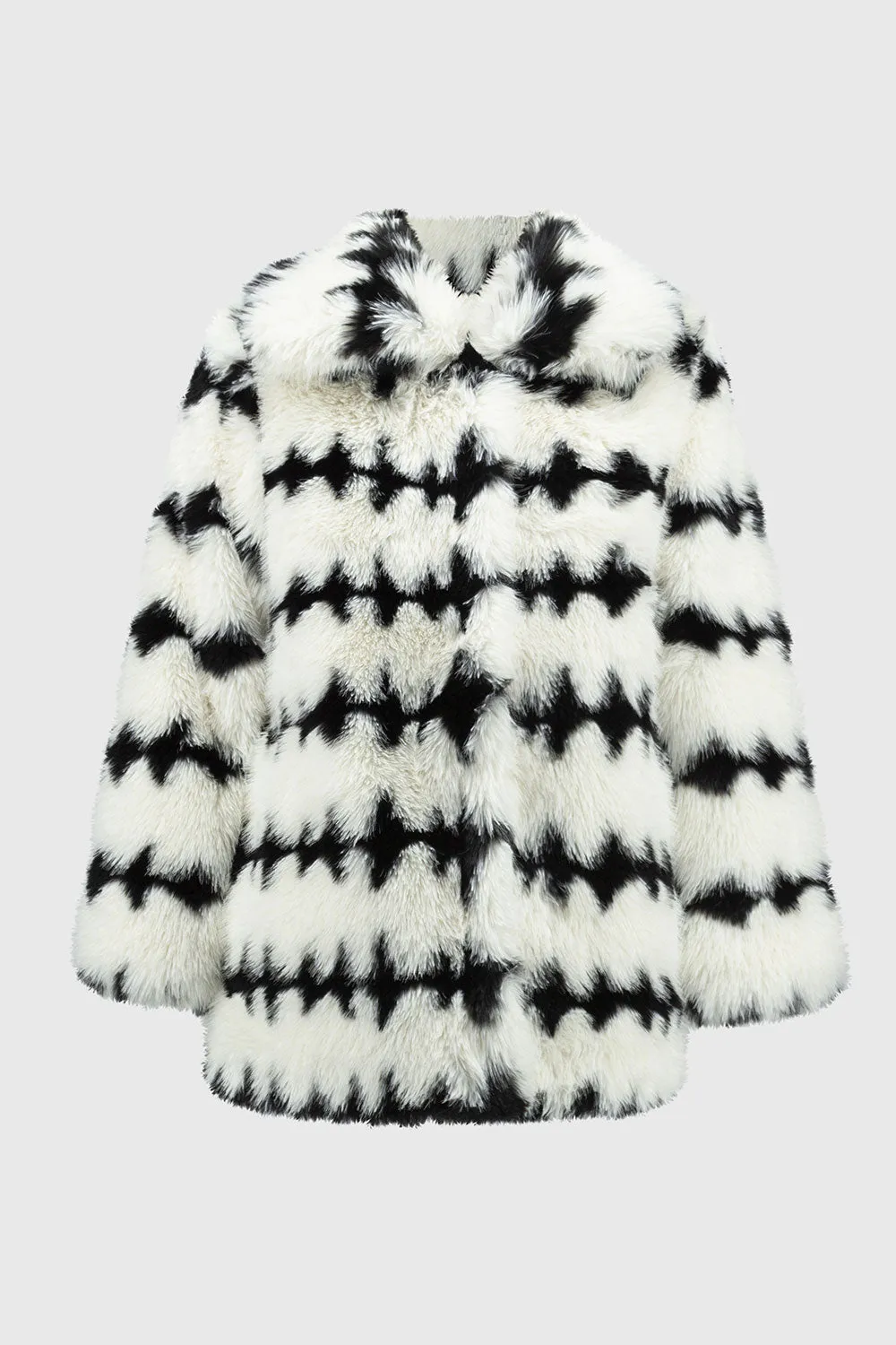 Joseph Ribkoff Reversible Faux Fur Coat Jr244900