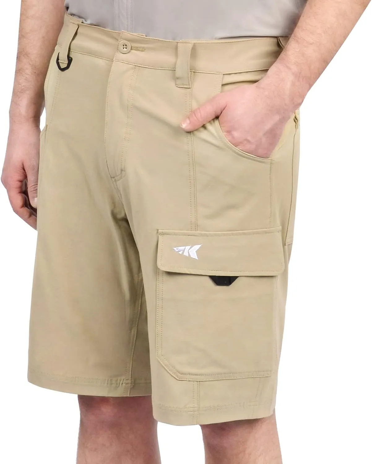 KastKing Rekon Men's Fishing Cargo Shorts, Quick Dry Casual Hiking Shorts for Men, Travel Golf Camping Tactical