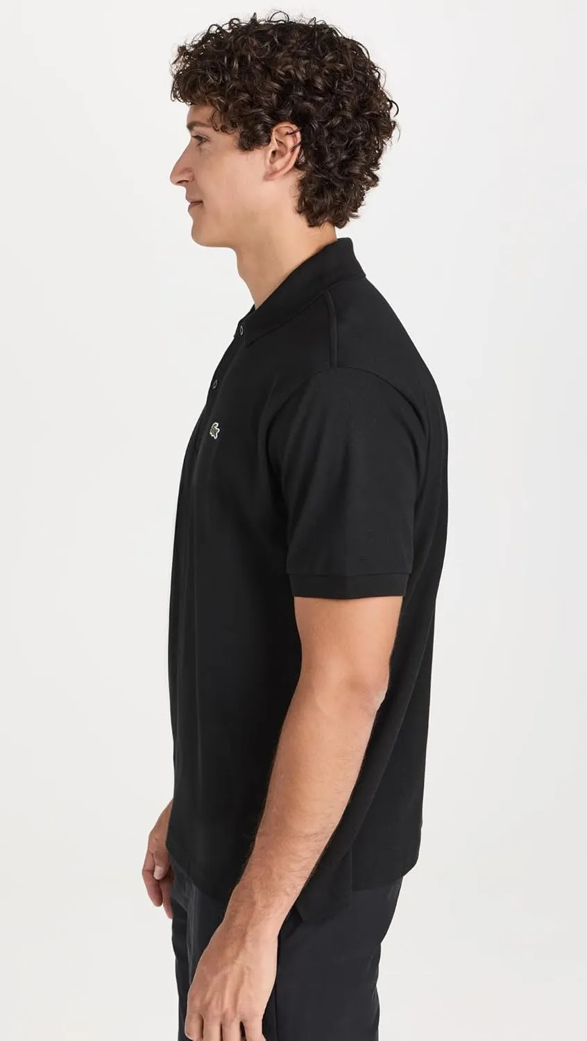 Lacoste Men's Short Sleeved Ribbed Collar Shirt