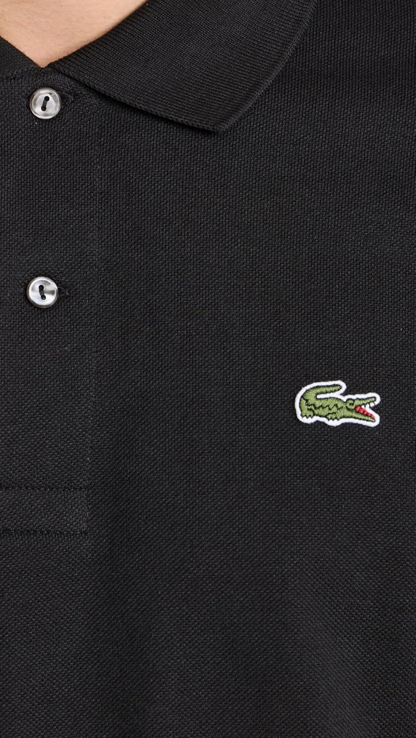 Lacoste Men's Short Sleeved Ribbed Collar Shirt