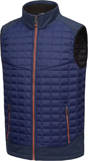 Little Donkey Andy Mens Lightweight Puffer Vest, Warm Outdoor Sleeveless Jacket for Hiking Travel Running