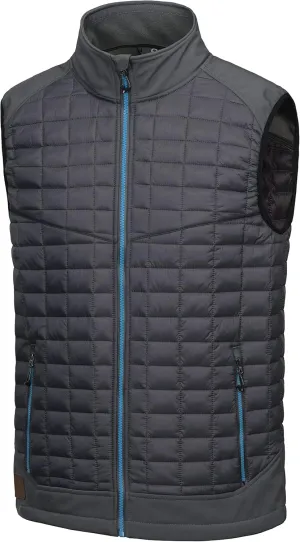 Little Donkey Andy Mens Lightweight Puffer Vest, Warm Outdoor Sleeveless Jacket for Hiking Travel Running