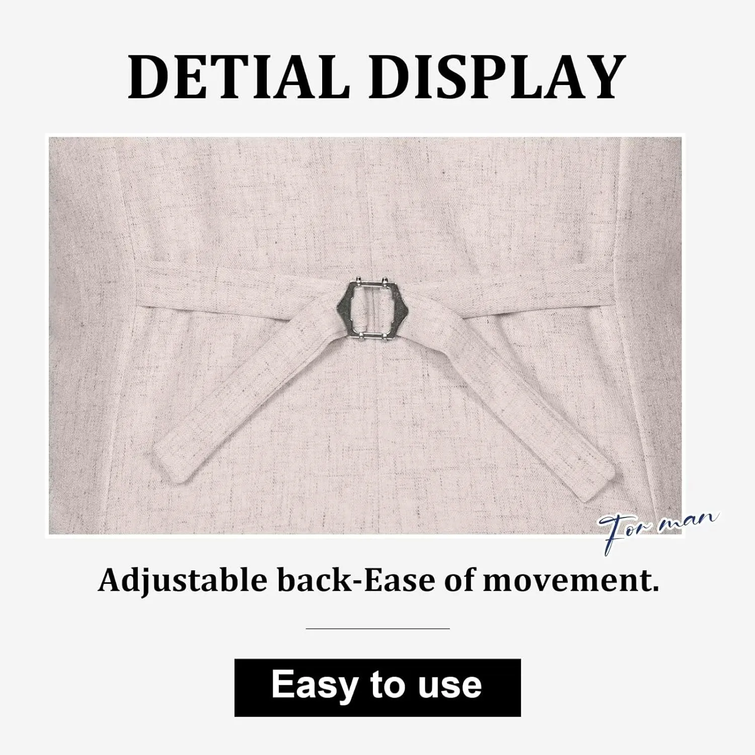 Men Linen Vest Casual Suit Vests Regular Fit Beach Wedding Waistcoat For Mens Groomsmen Party Dress Vest