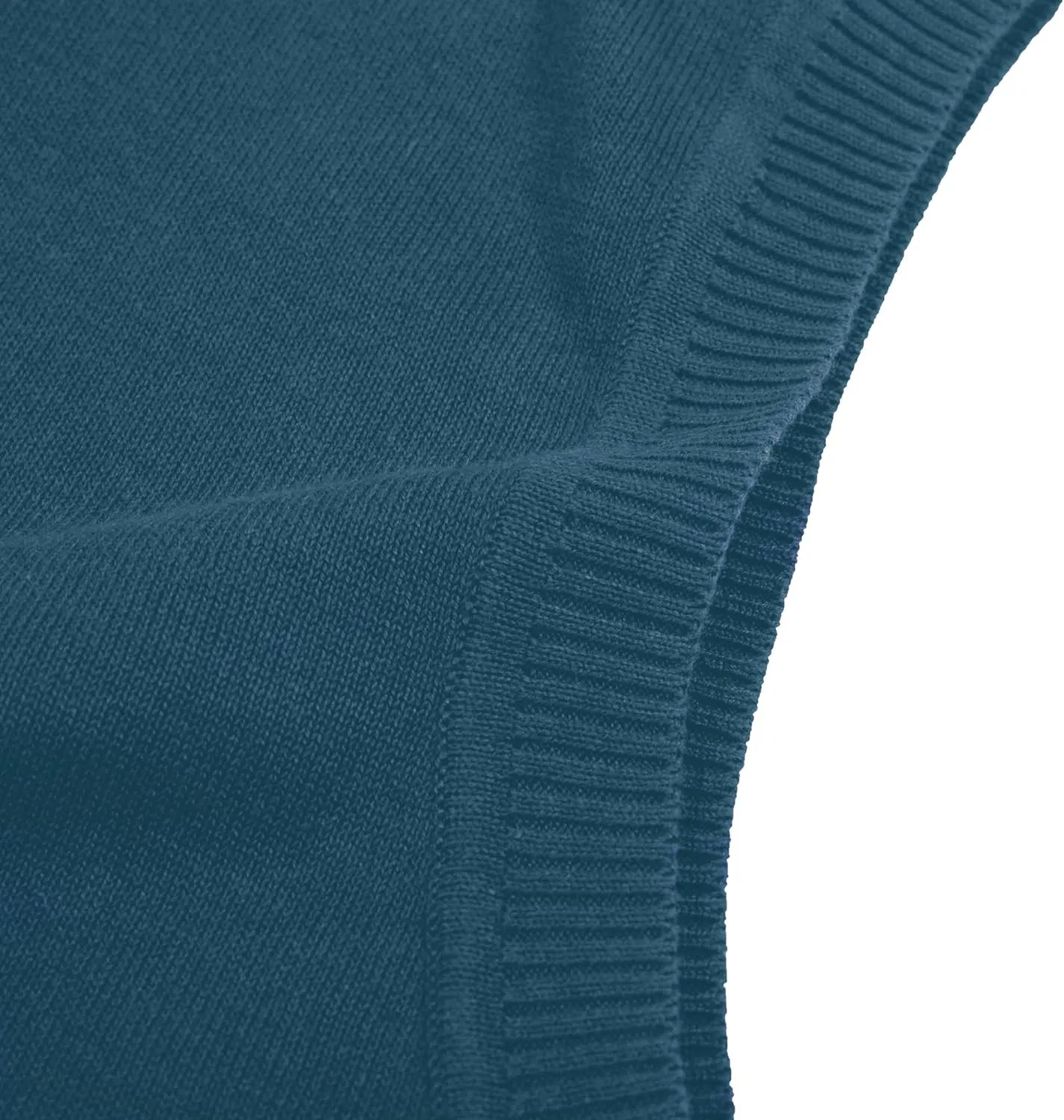 Men Oversized Sweater Vest: Plus Size Big Tall V Neck Cotton Pullover