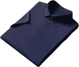 Men Polo Shirts Summer Classic Short Sleeve Tee Breathable Quick Dry Men Golf T-Shirt