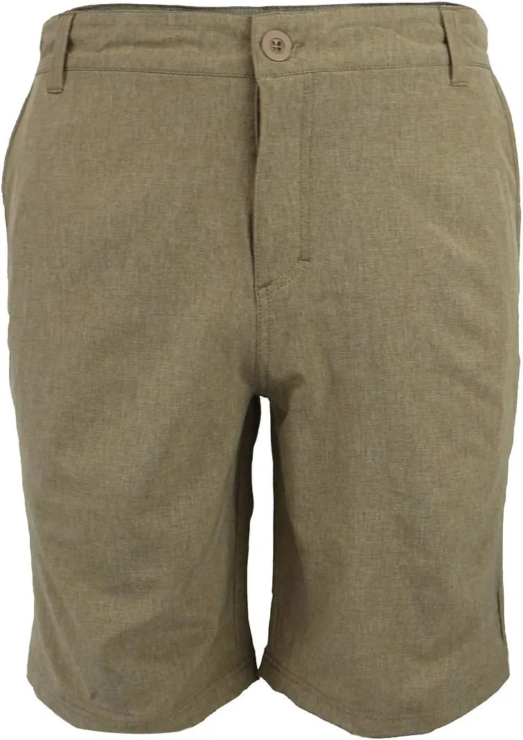 Men's Amphibian Hybrid Shorts Summer Casual Shorts for Men Chino Beach Golf Athletic Quick Dry 21 Inches Boardshort