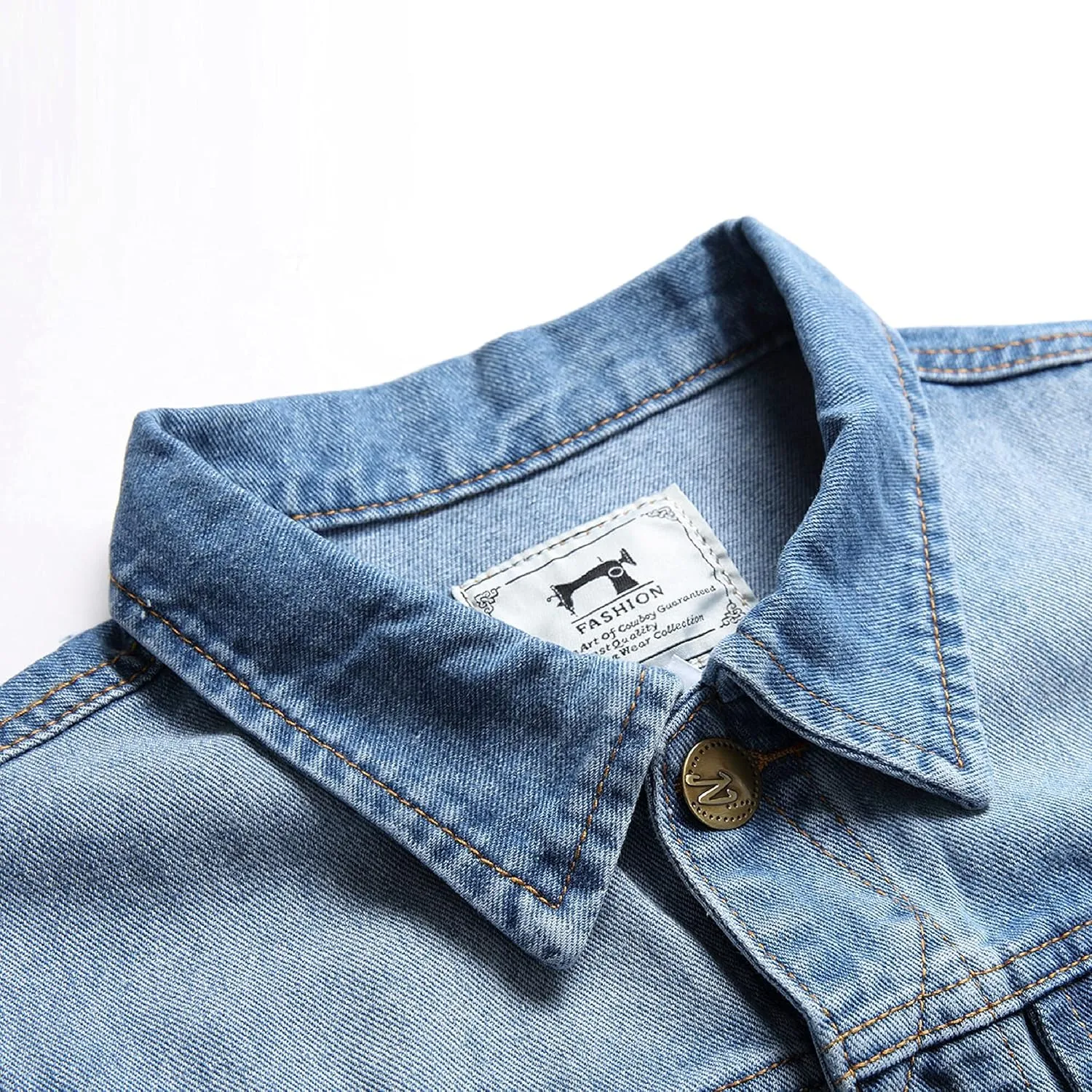 Men's Denim Vest,Sleeveless Jacket Slim Fit Vintage Casual Ripped Summer Jean Vest for Men