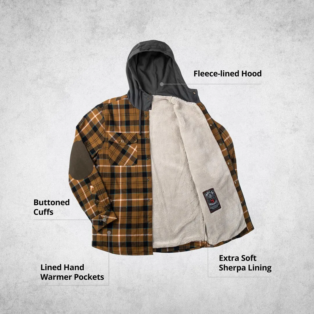 Men's Wrenched Sherpa Lined Jacket