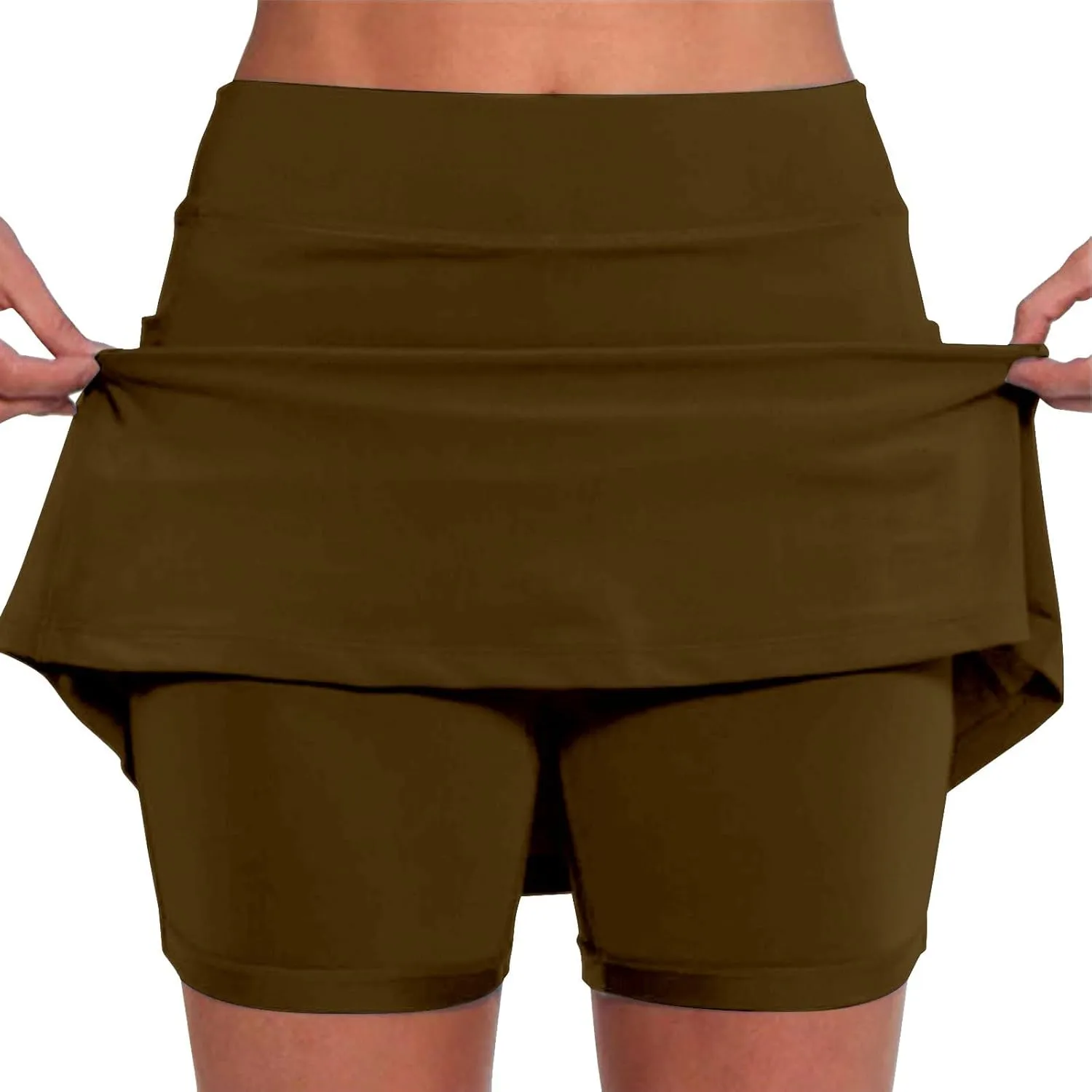 Mini Pleated Skirts for Women y2k Tennis Dresses for Women Pleated Front Black Mini Skirt with Shorts high Waisted