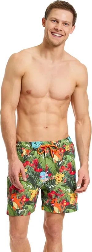 Opposuits Swim Shorts for Men - Summer Beach and Pool Shorts - Loose Fit - Including Drawstrings & Zippers