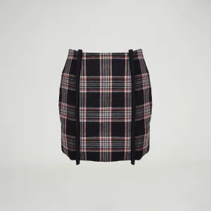 Plaid Mini Skirt