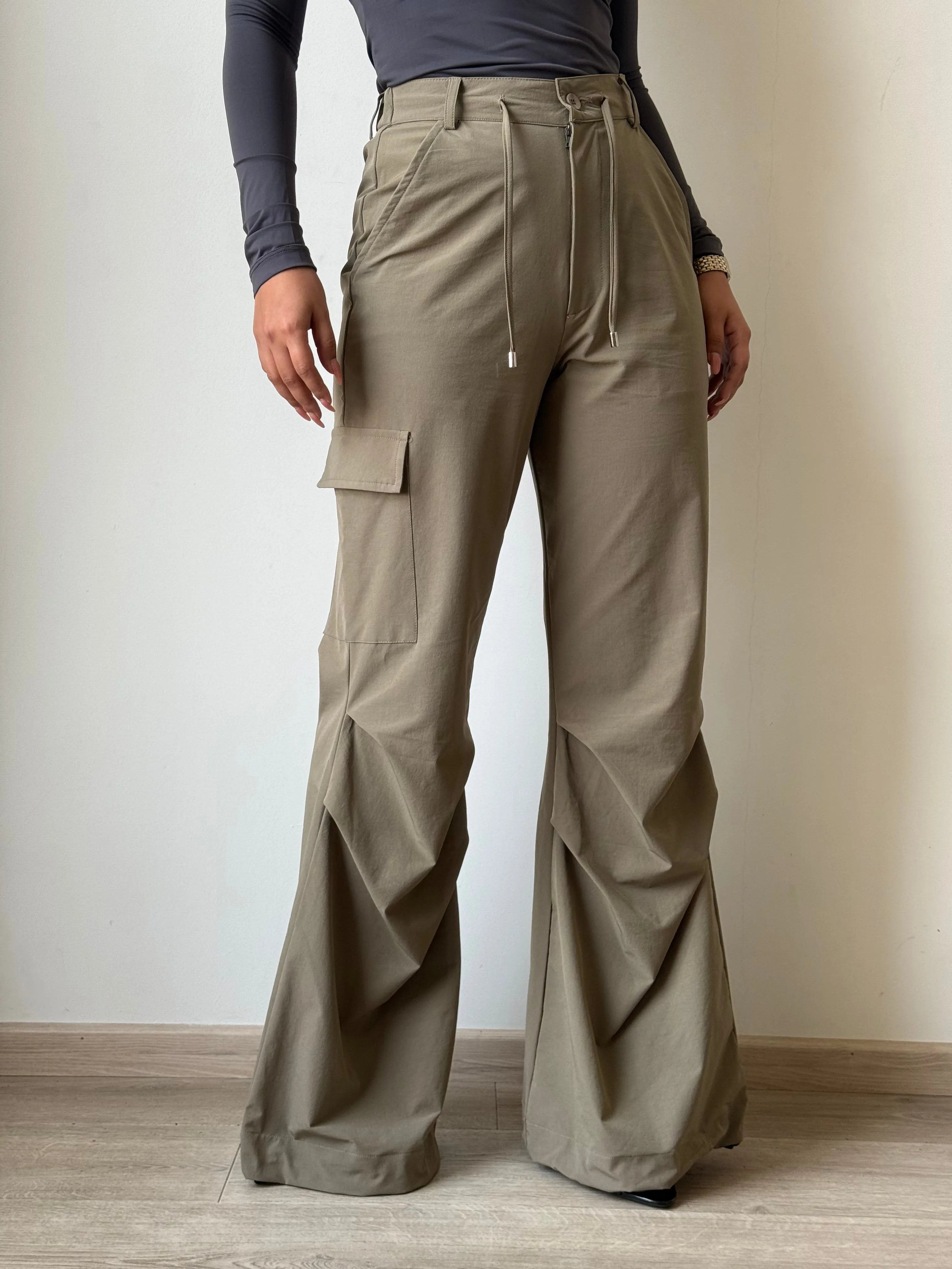Rare Flare Parachute Pants