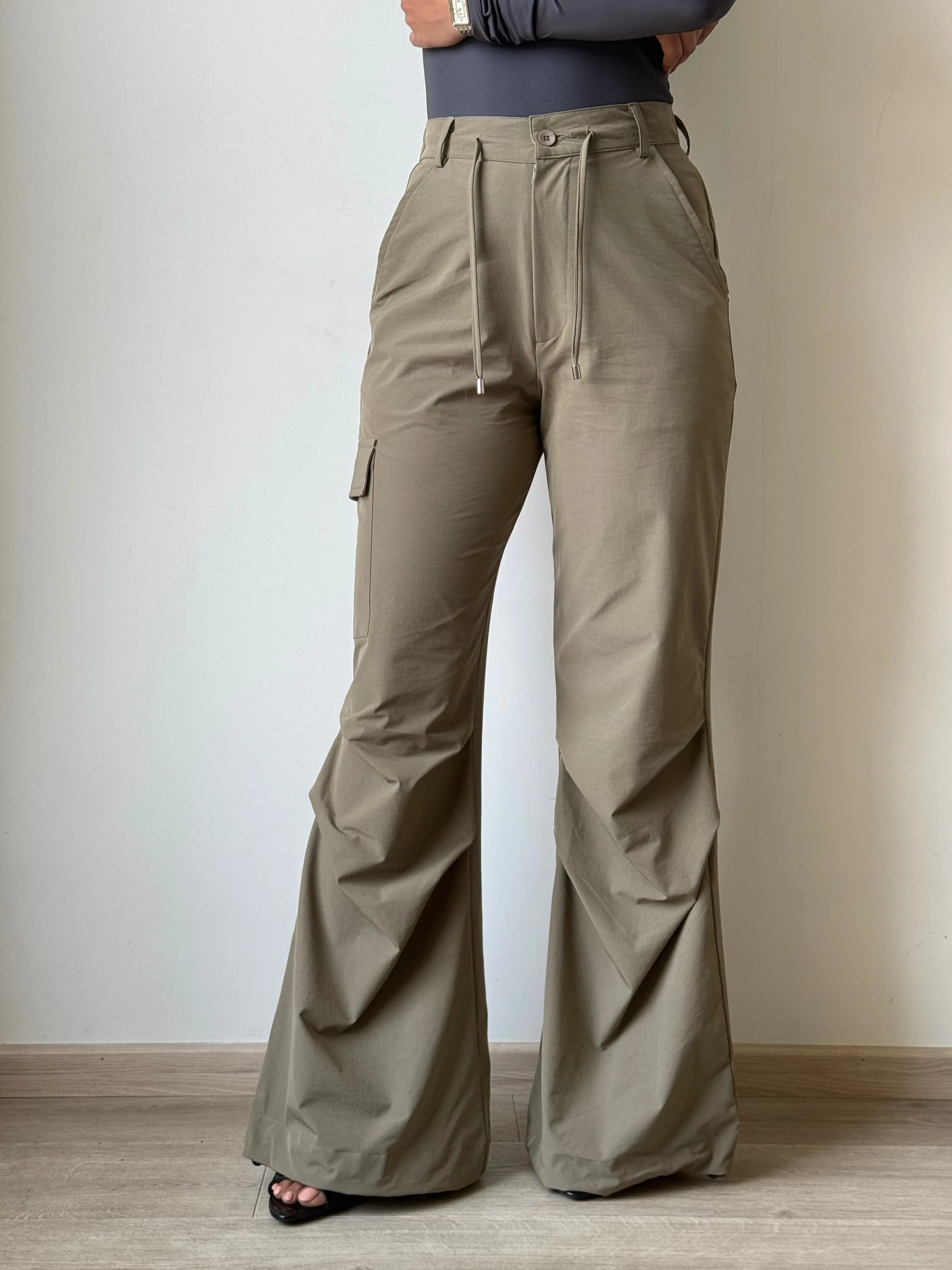 Rare Flare Parachute Pants