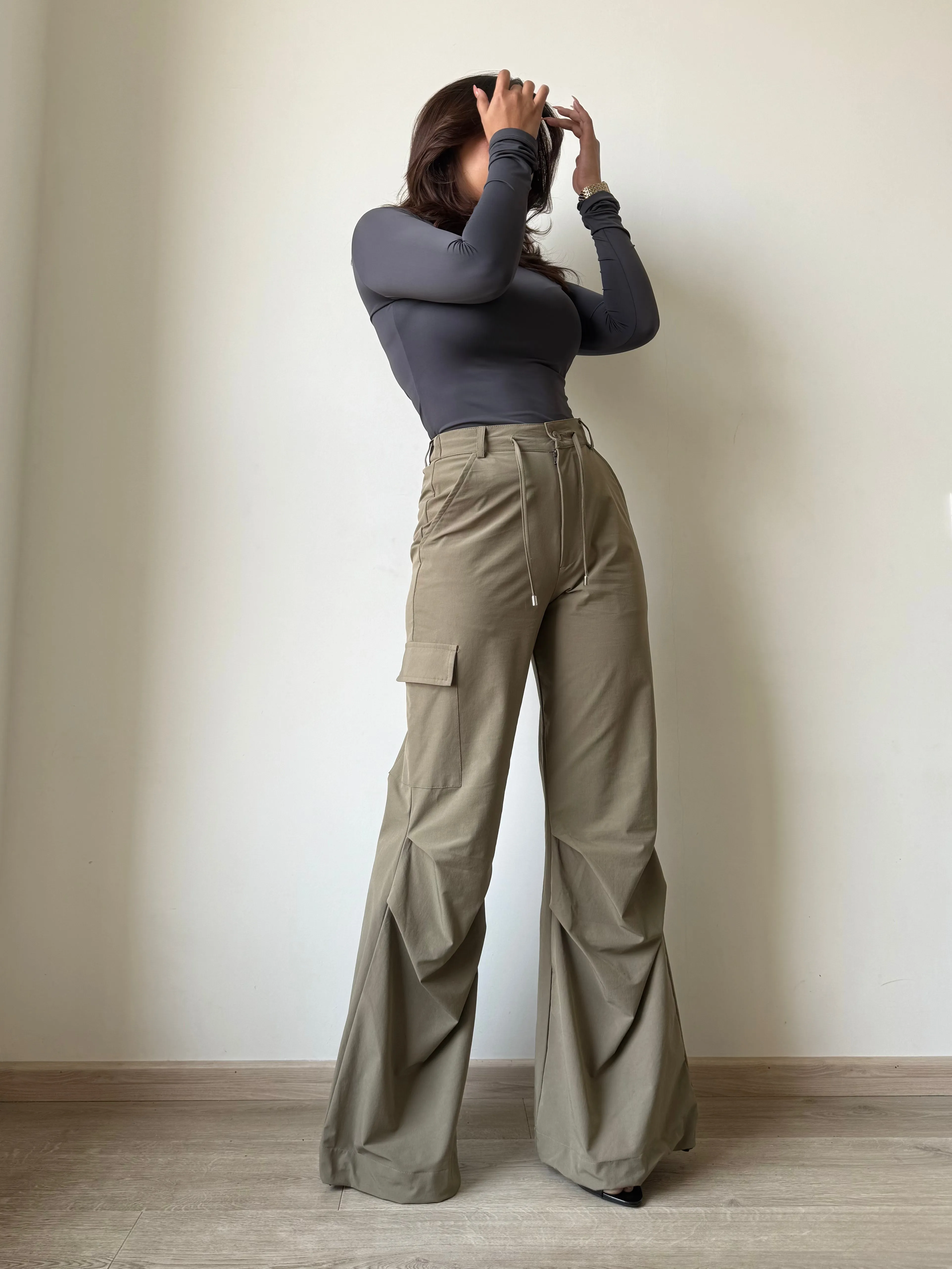 Rare Flare Parachute Pants