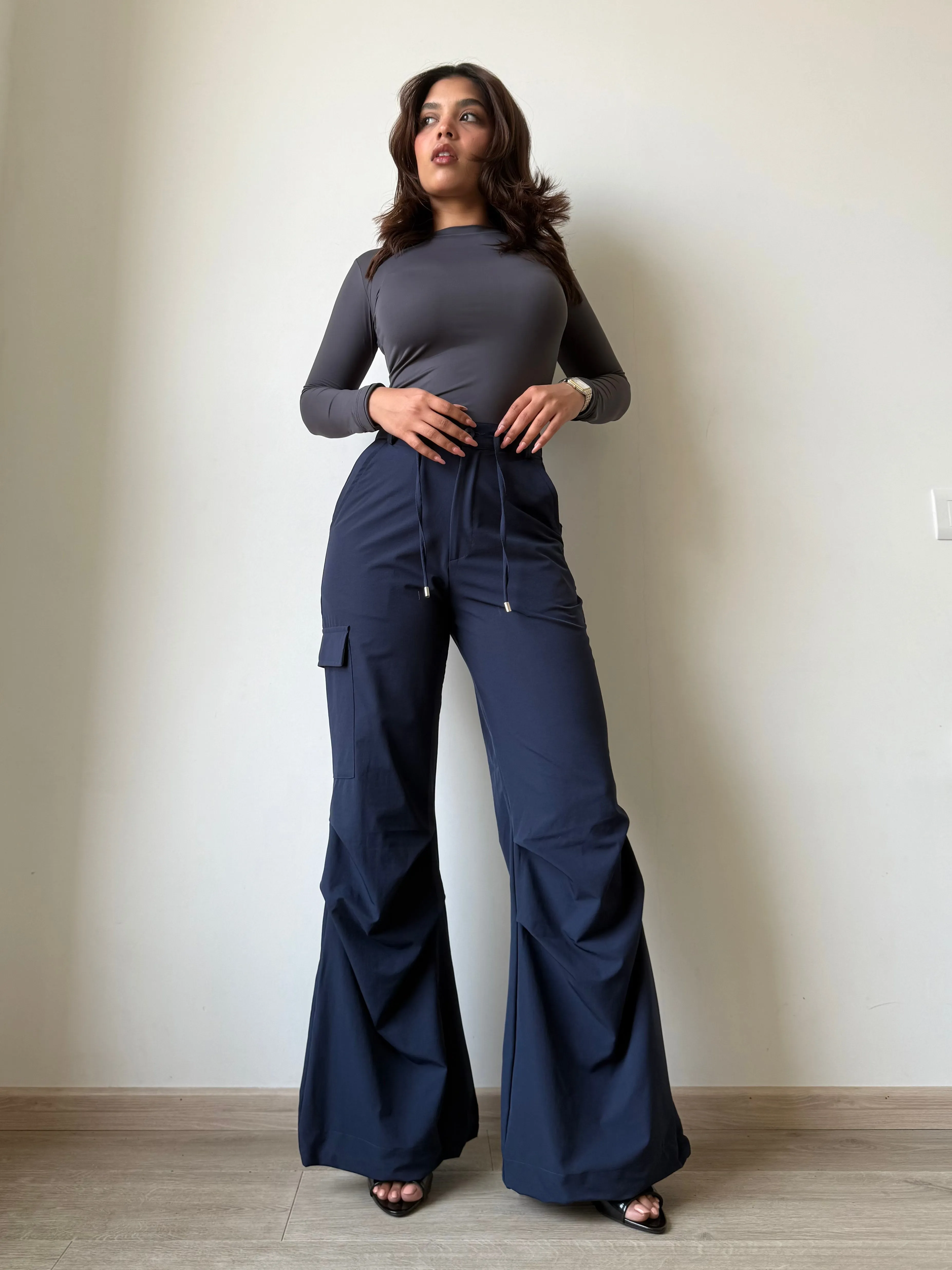Rare Flare Parachute Pants