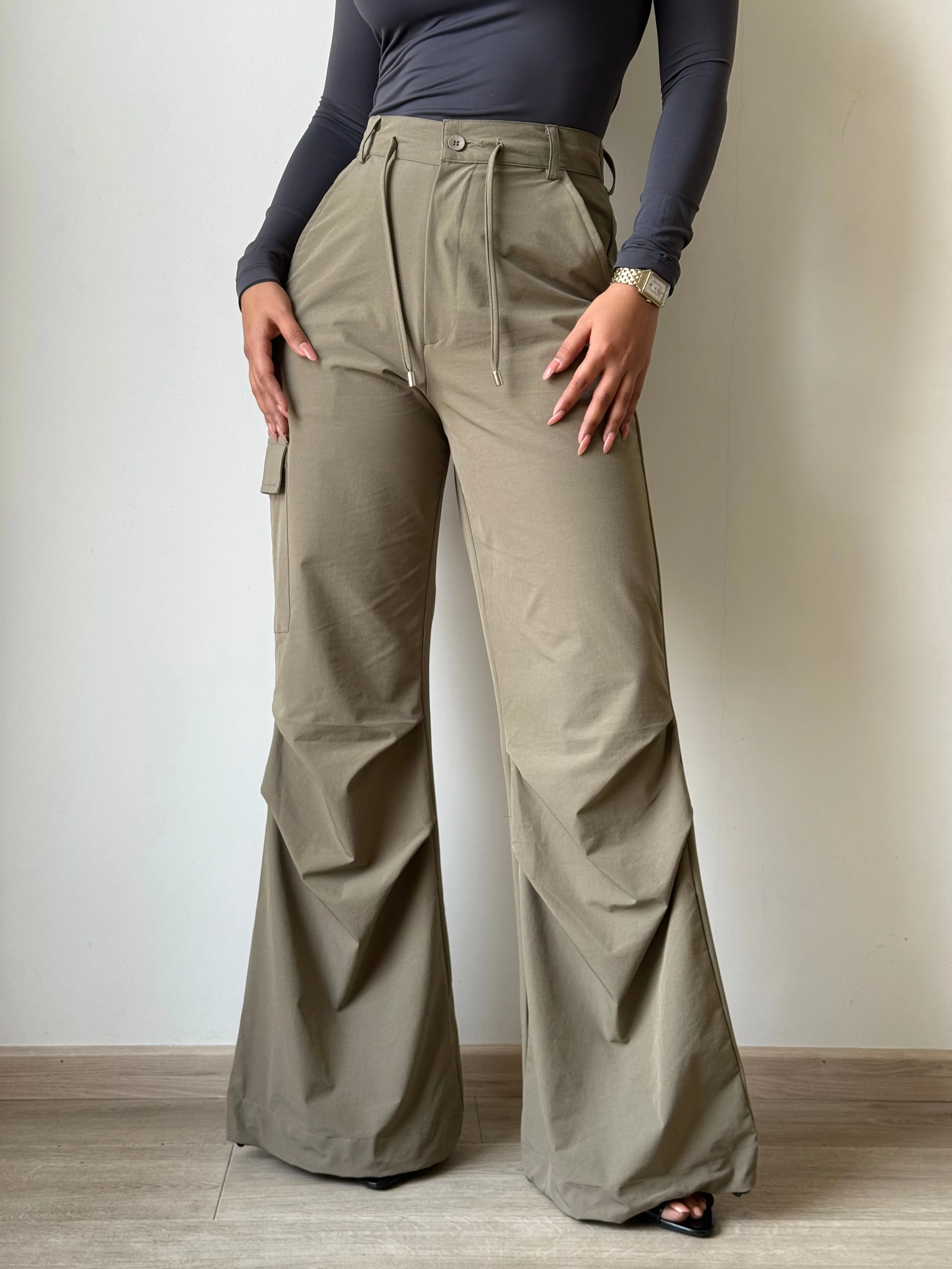 Rare Flare Parachute Pants