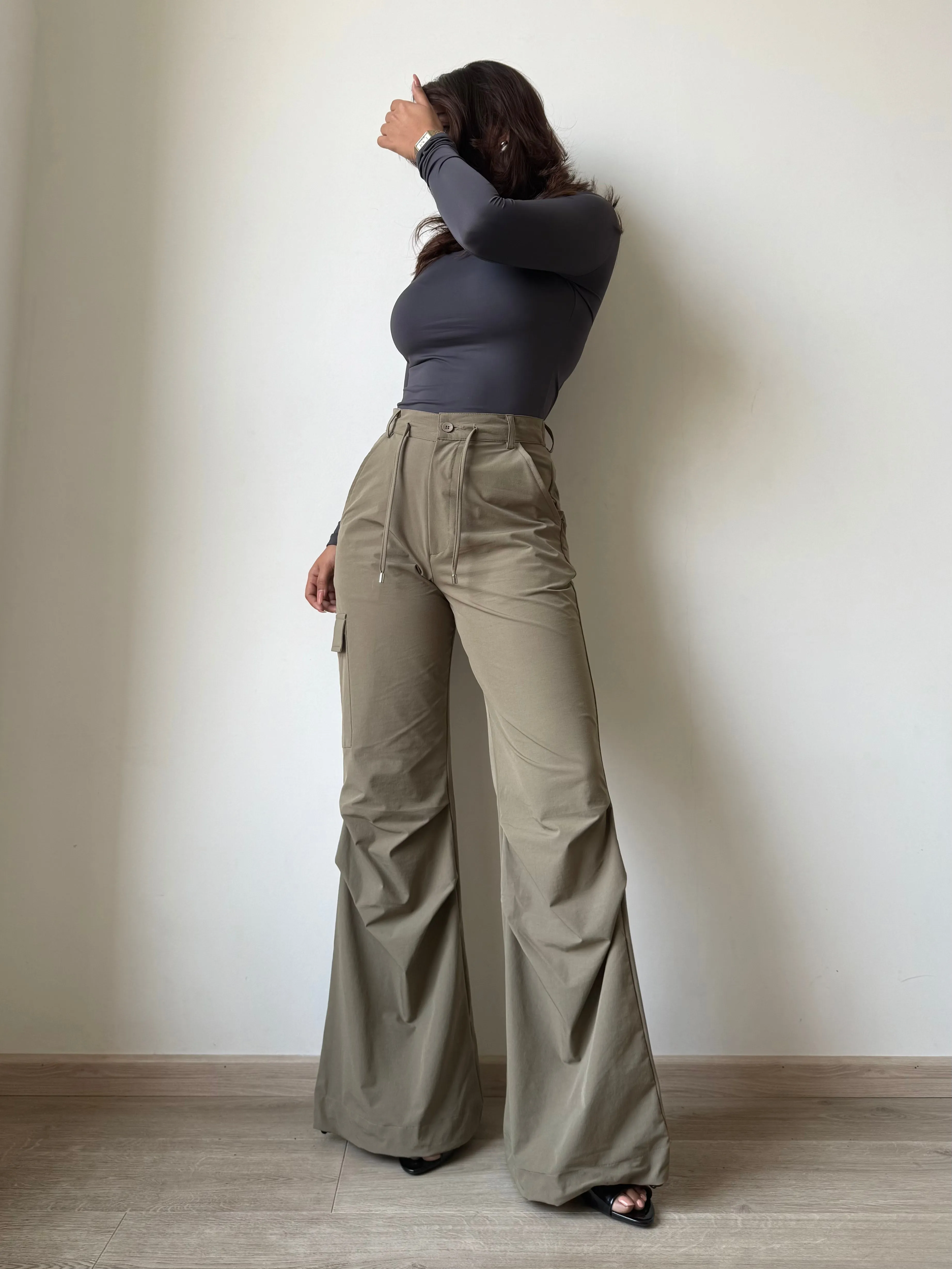 Rare Flare Parachute Pants