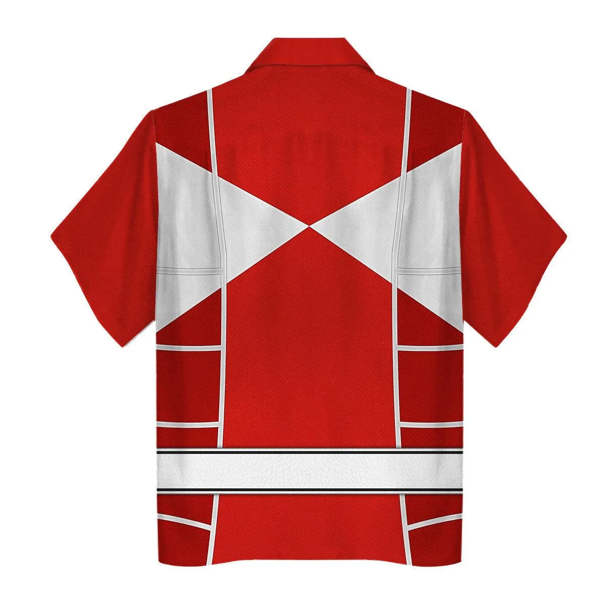 Red Ranger Mighty Morphin Cosplay Hoodies Sweatshirt T-shirt Hawaiian