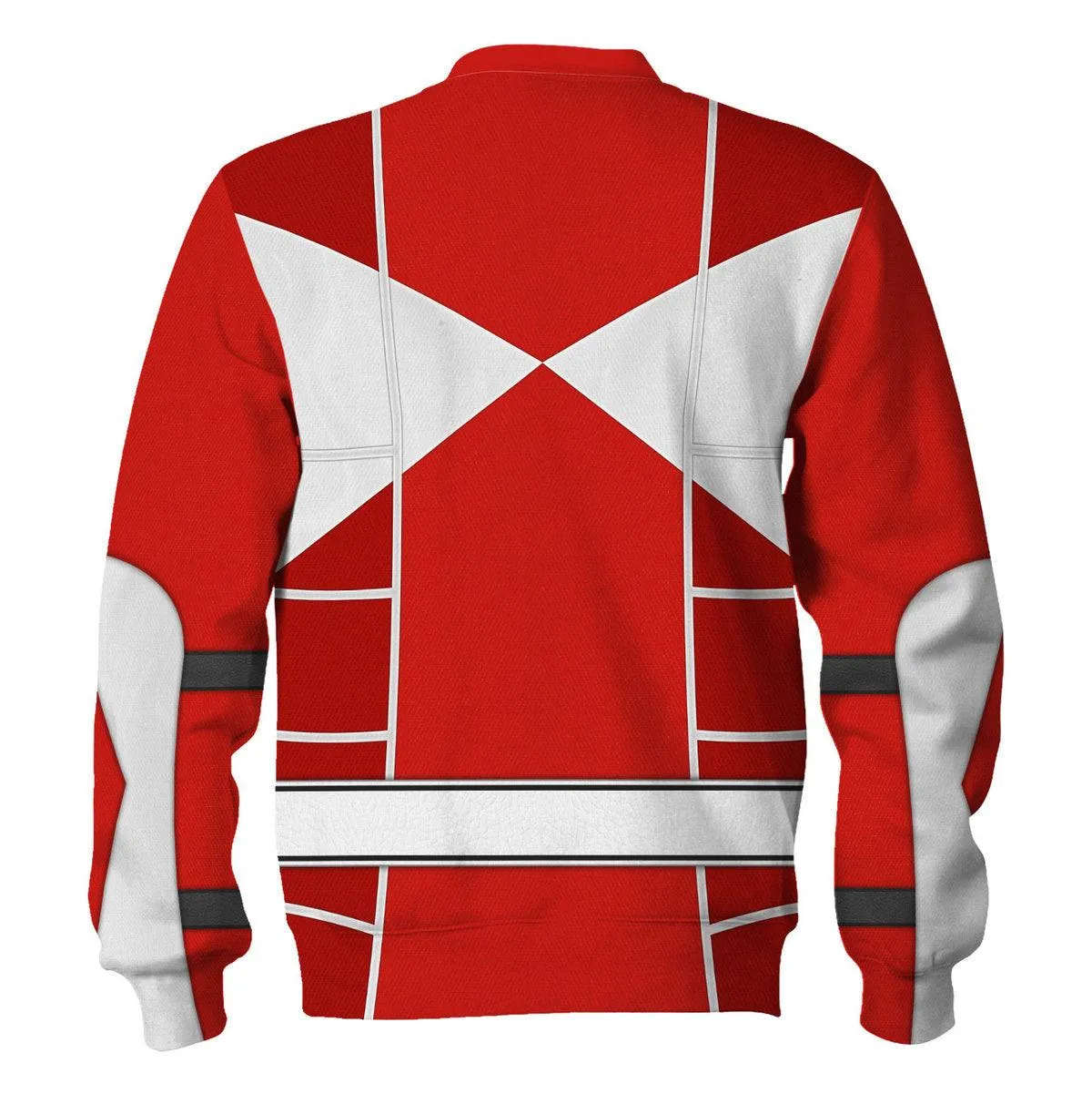 Red Ranger Mighty Morphin Cosplay Hoodies Sweatshirt T-shirt Hawaiian