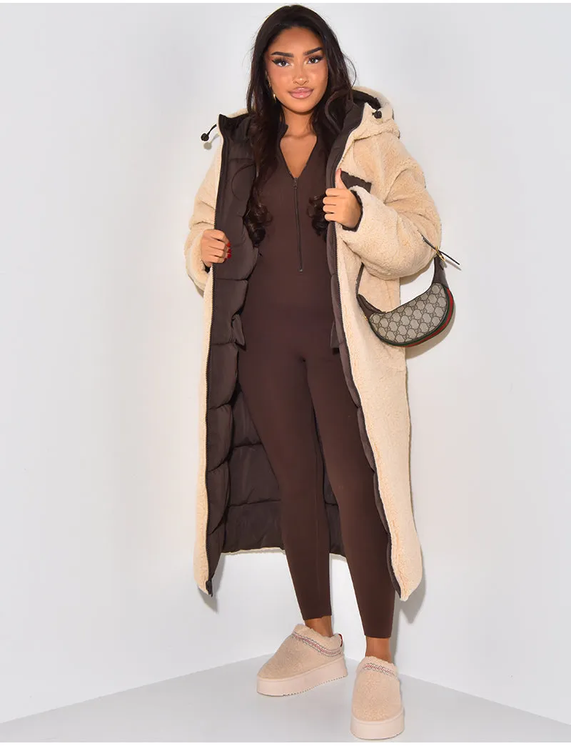 REVINA - Reversible Longline Jacket