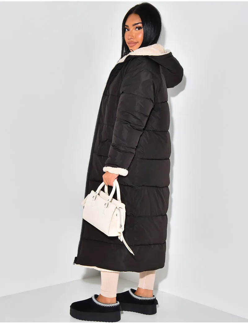 REVINA - Reversible Longline Jacket
