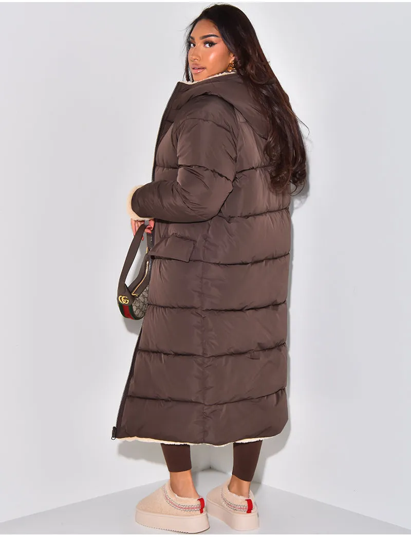 REVINA - Reversible Longline Jacket