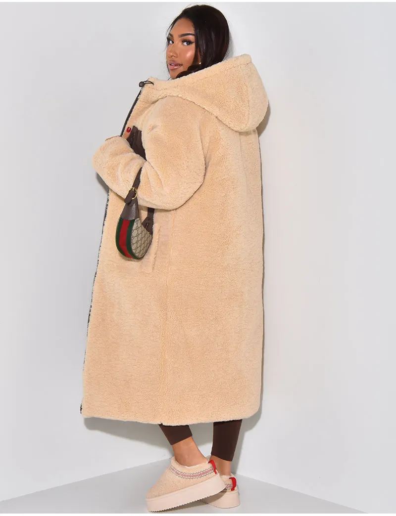 REVINA - Reversible Longline Jacket