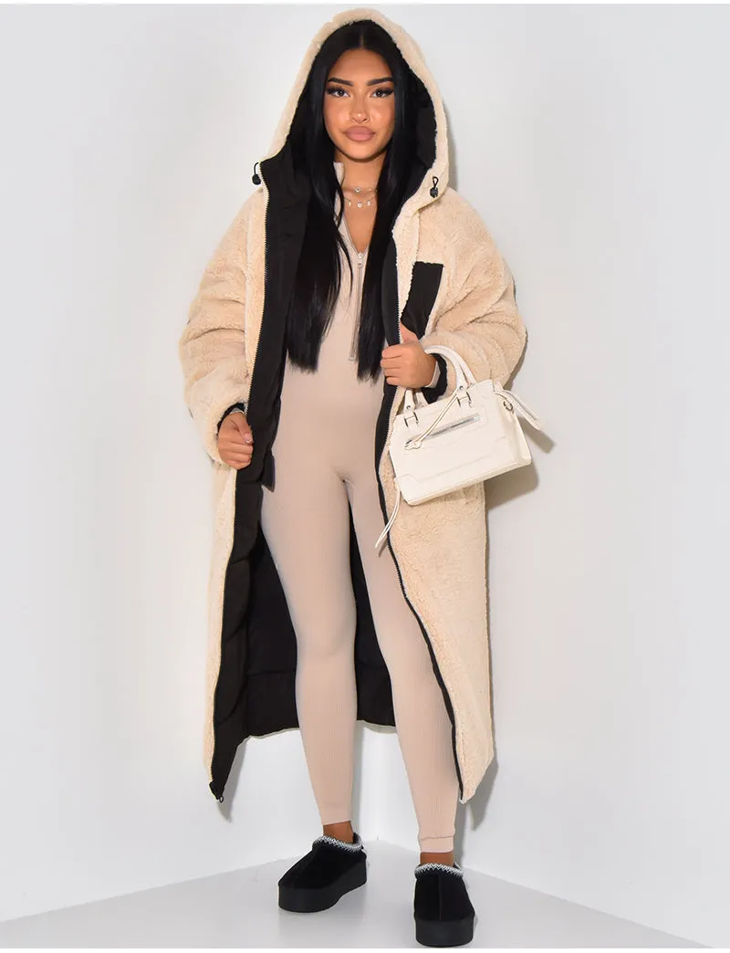 REVINA - Reversible Longline Jacket