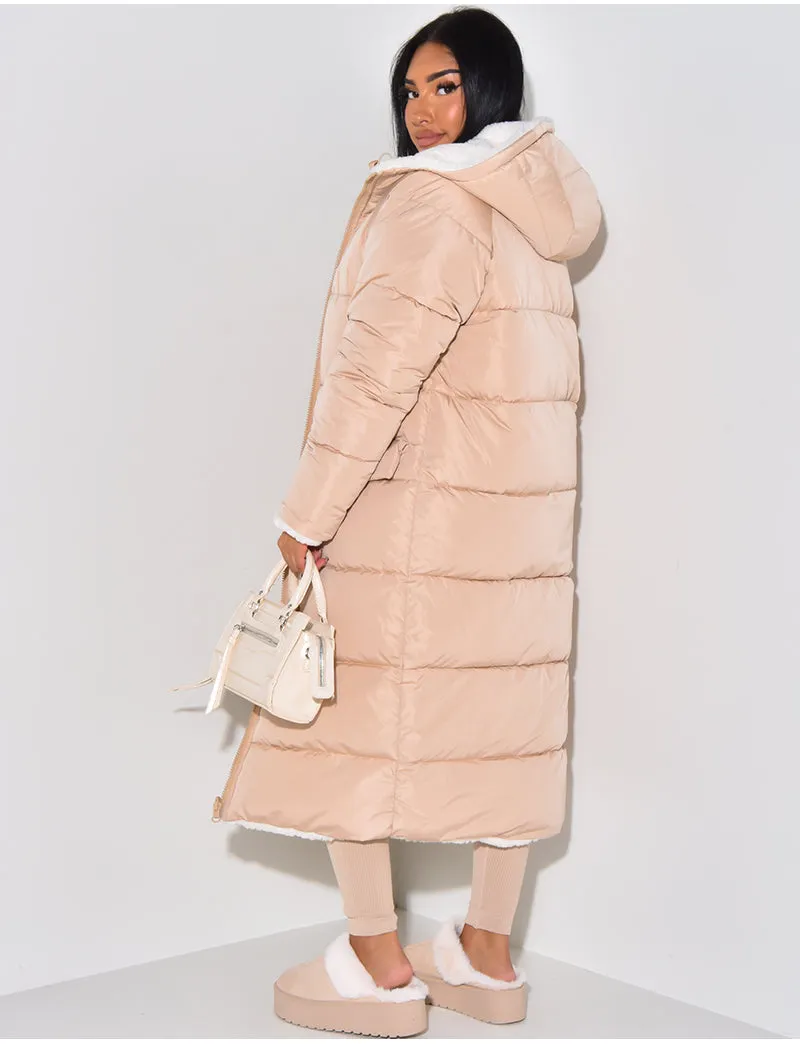 REVINA - Reversible Longline Jacket