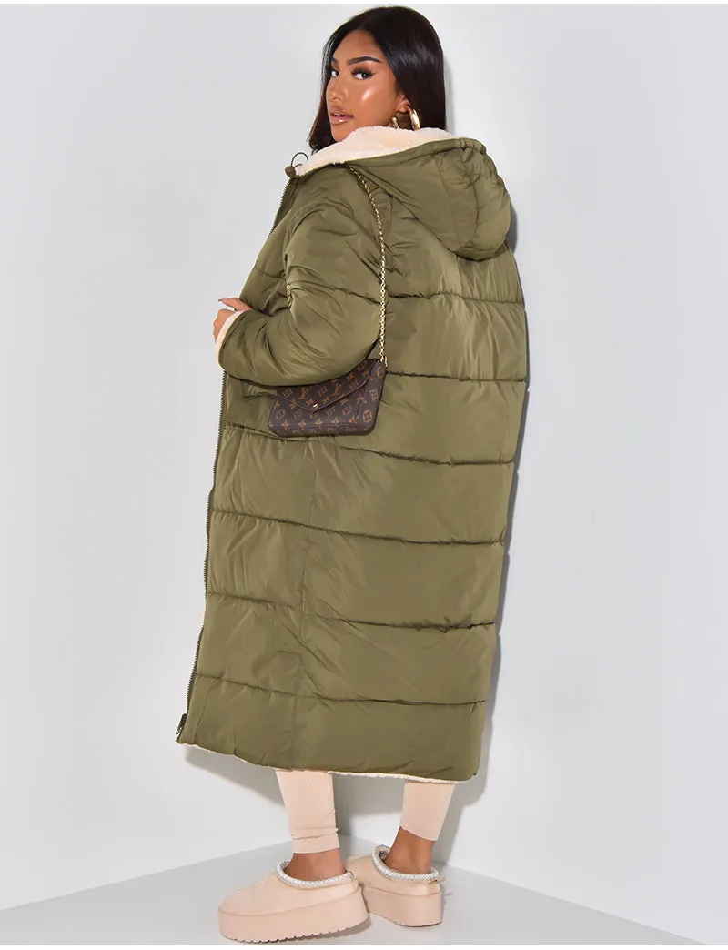 REVINA - Reversible Longline Jacket