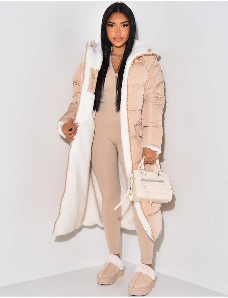 REVINA - Reversible Longline Jacket