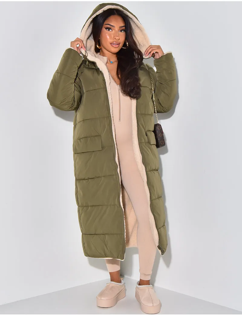 REVINA - Reversible Longline Jacket