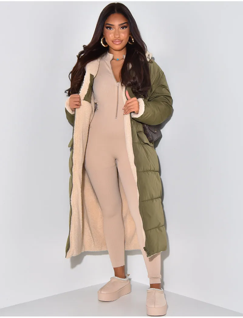 REVINA - Reversible Longline Jacket