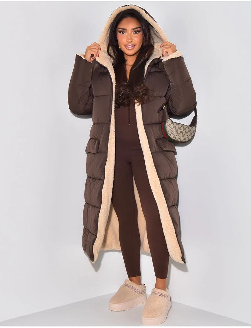 REVINA - Reversible Longline Jacket