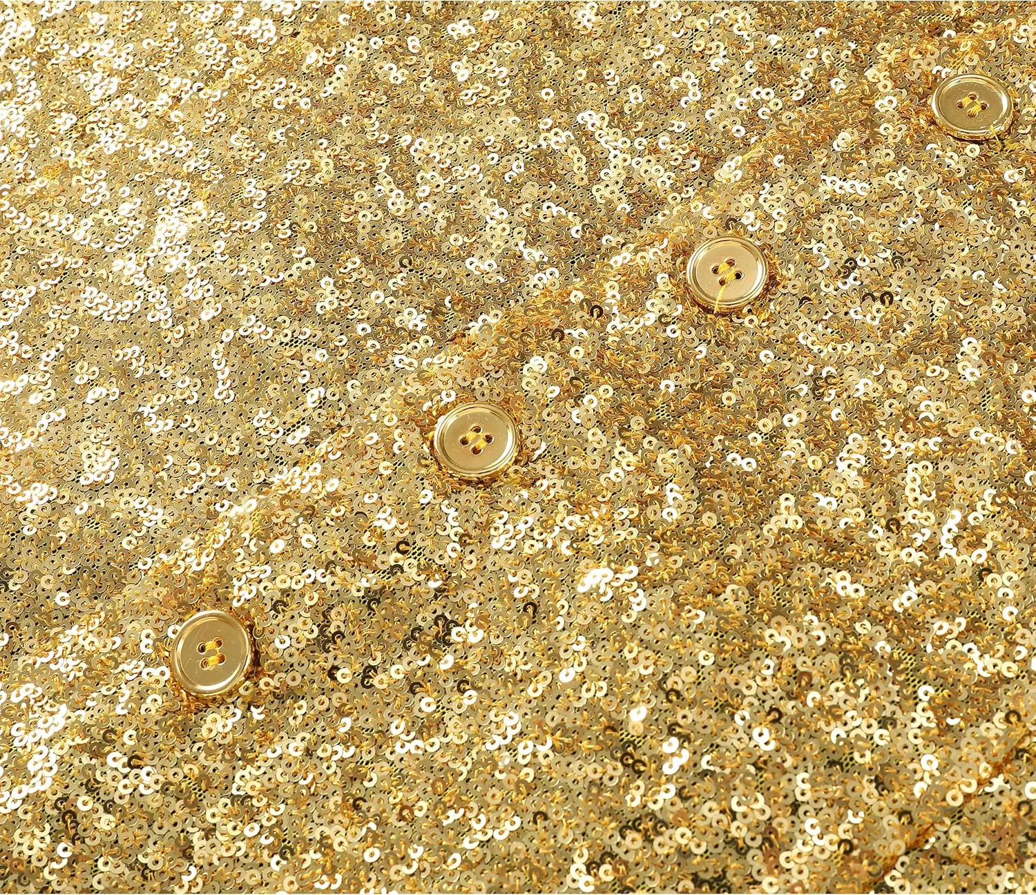 Sequin Vest Party Formal V-neck Shiny Waistcoat Bowtie Set for Wedding Events Mardi Gras St Patricks day Carnival