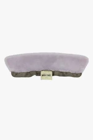 Shearling Collar - Heather
