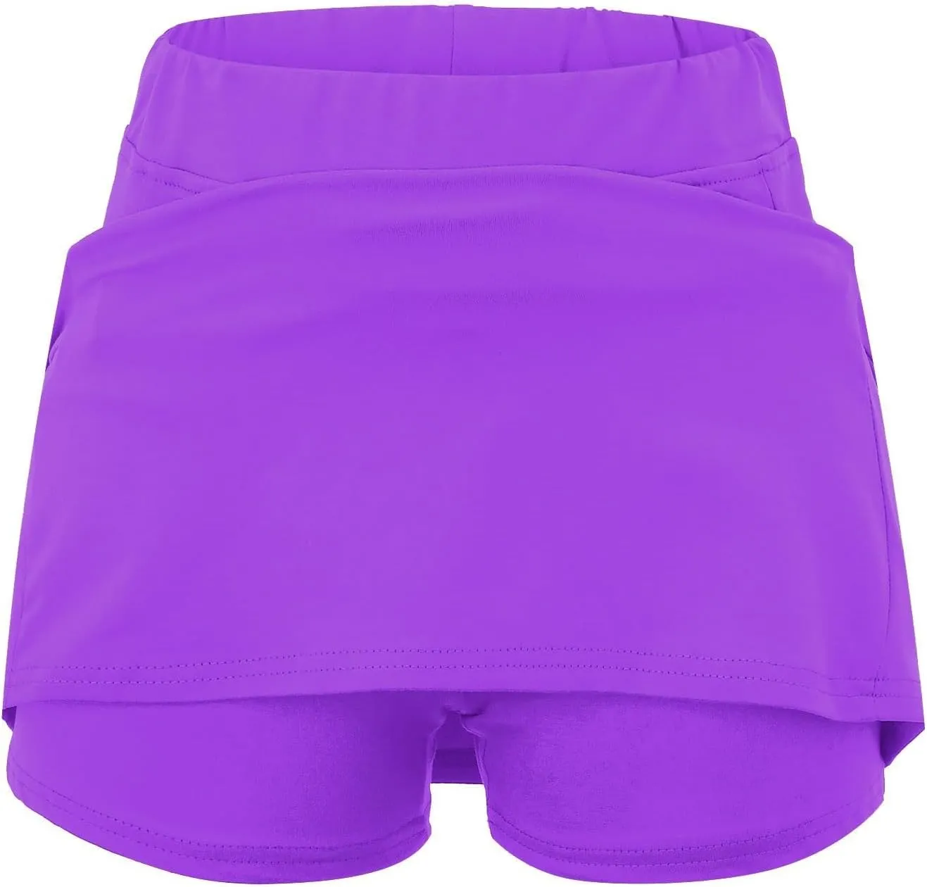 Skorts for Women Dressy Casual High Waisted Skorts Tummy Control Athletic Inner Shorts for Sports Running Tennis