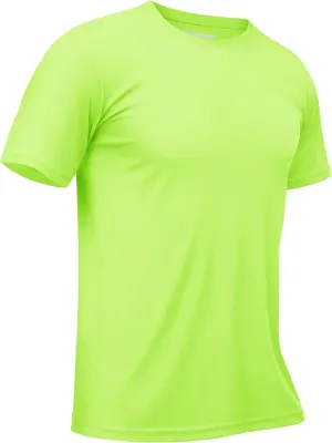 TACVASEN Swim Shirts for Men Rash Guard SPF Short Sleeve Sun T-Shirt UPF 50 Quick Dry Lightweight Fishing Water Shirt