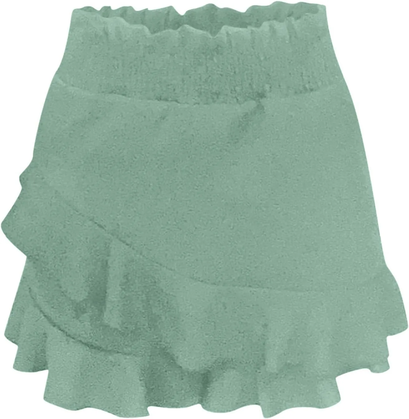 Tennis Skirts for Women Ruffle Mini Skirts Pleated High Waist Athletic Casual Cute Flowy Golf Skorts Skirts with Pockets