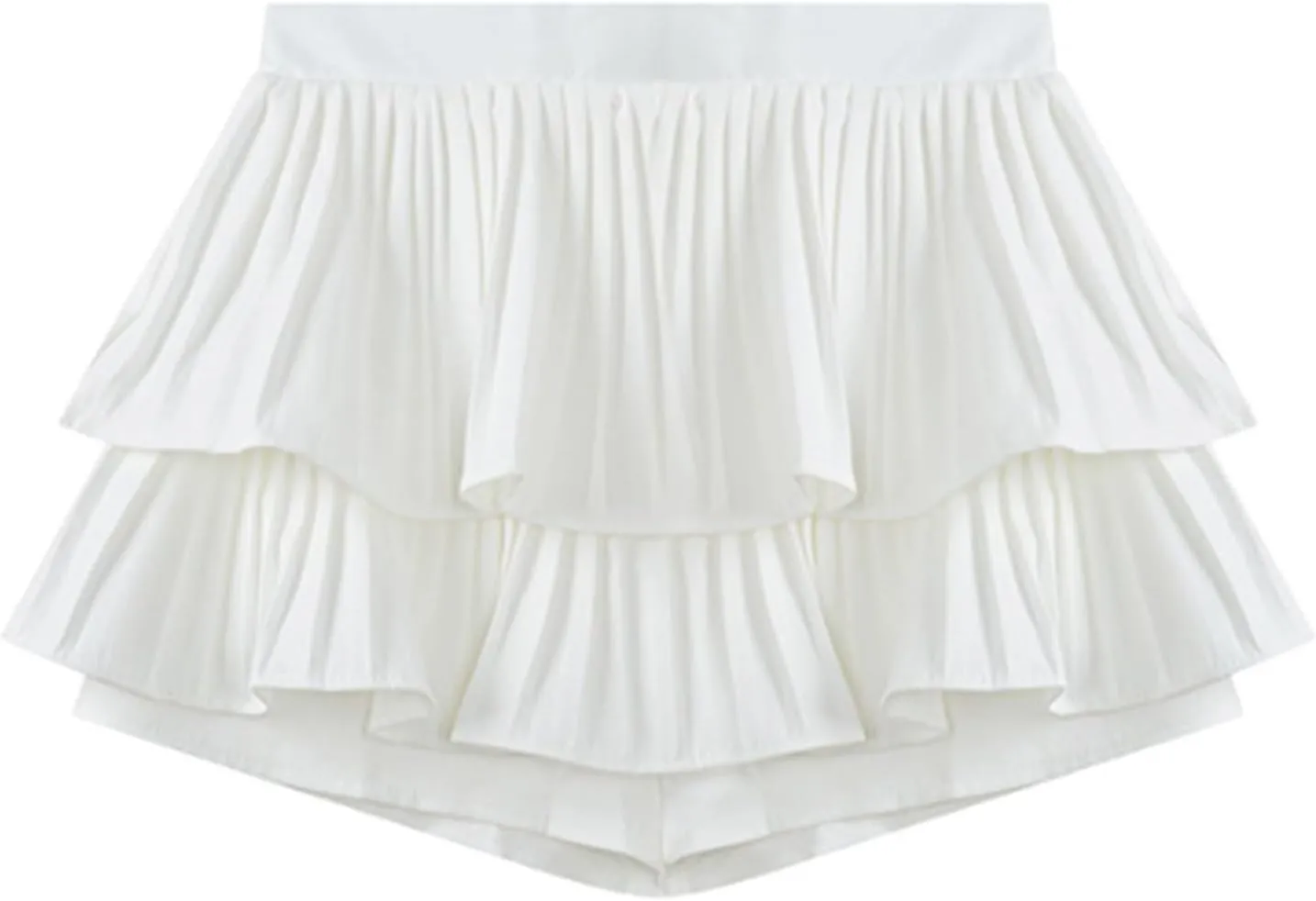 Tennis Skirts for Women Ruffle Mini Skirts Pleated High Waist Athletic Casual Cute Flowy Golf Skorts Skirts with Pockets