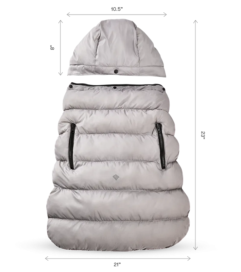 The Carrier Cozy, Cool Grey
