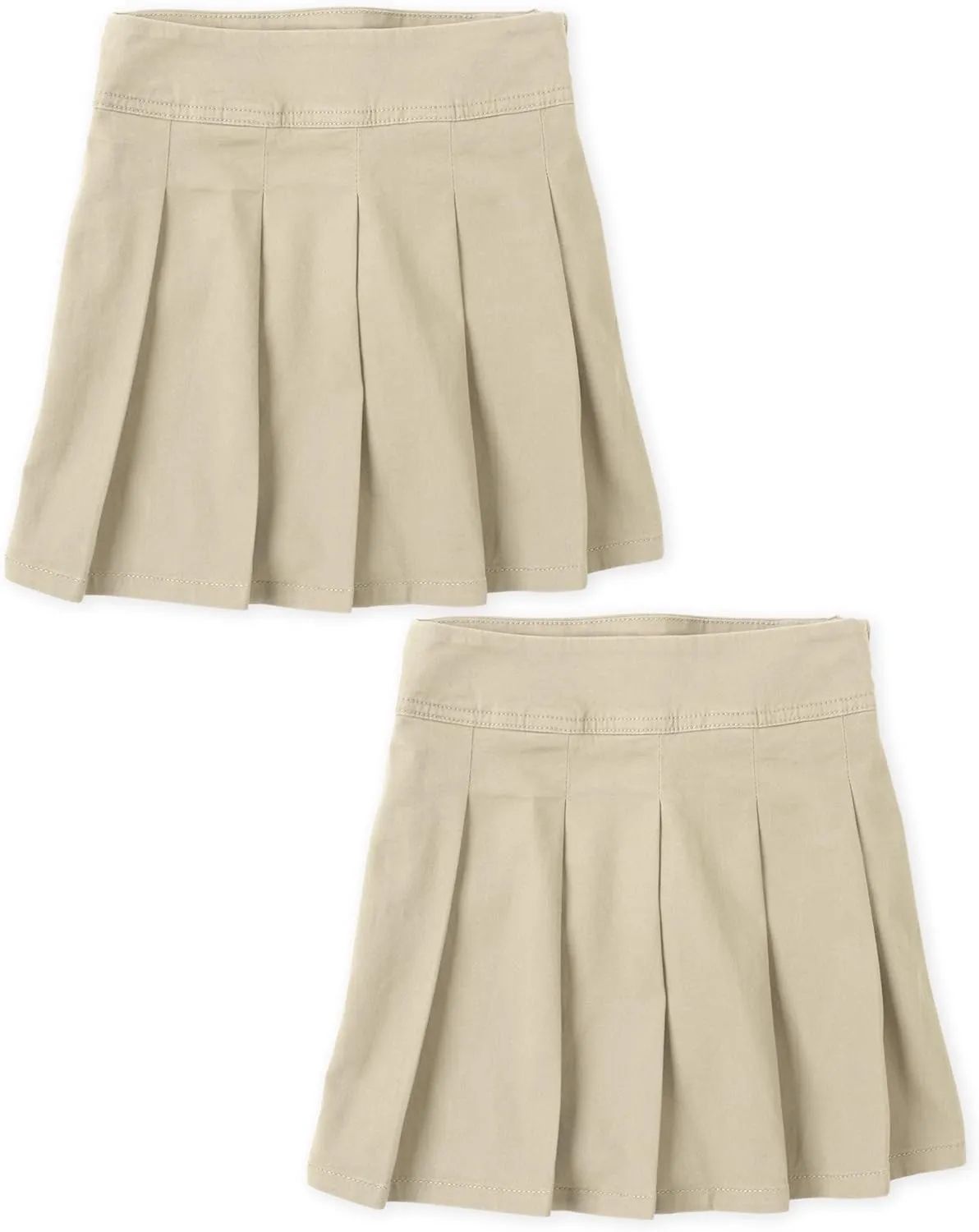 The Children's Place Girls' Uniform Pleated Skort