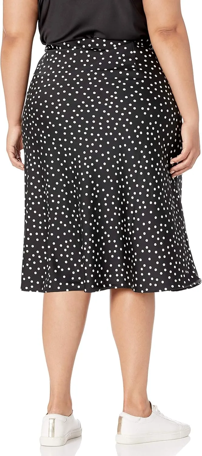 The Drop Women's Maya Silky Slip Skirt