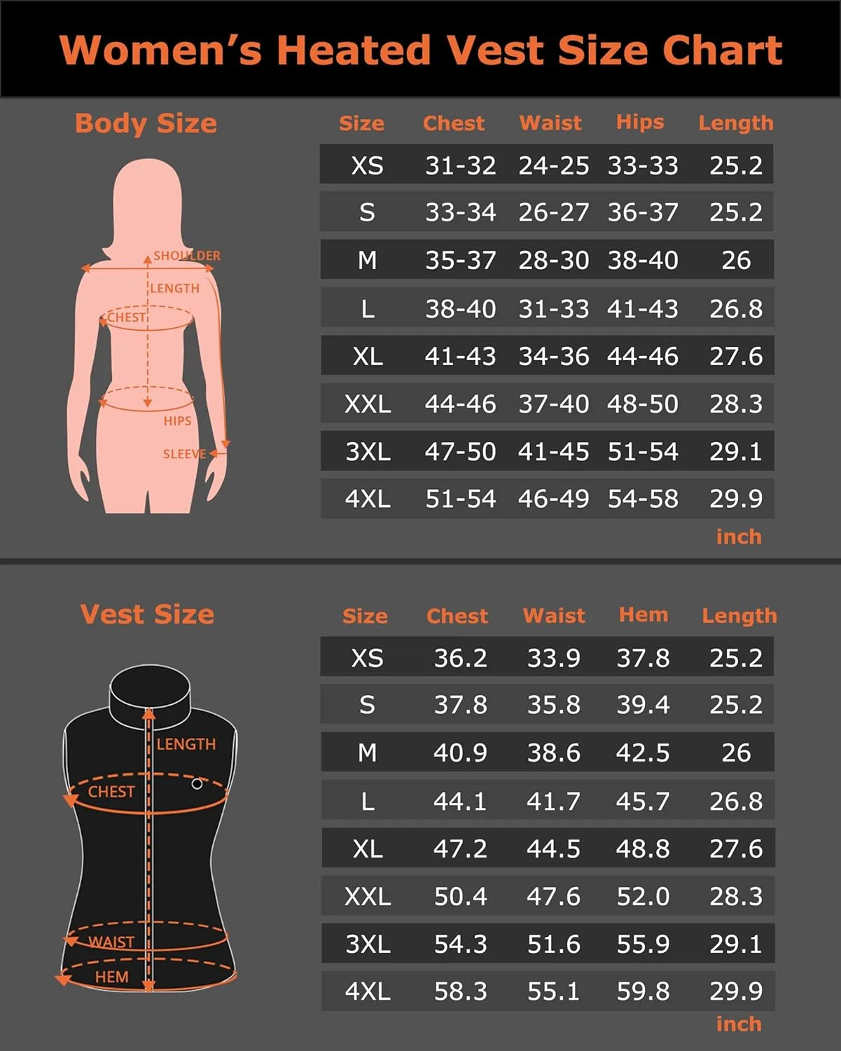 Venustas Women's Fleece Heated Vest with Battery, Lightweight Electric Heated Coat