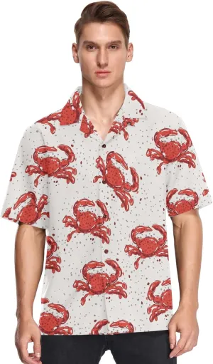 visesunny Novelty Hawaiian Shirts for Men Short Sleeve Aloha Beach Shirt Stylish Tropical Summer Casual Button Down Shirts