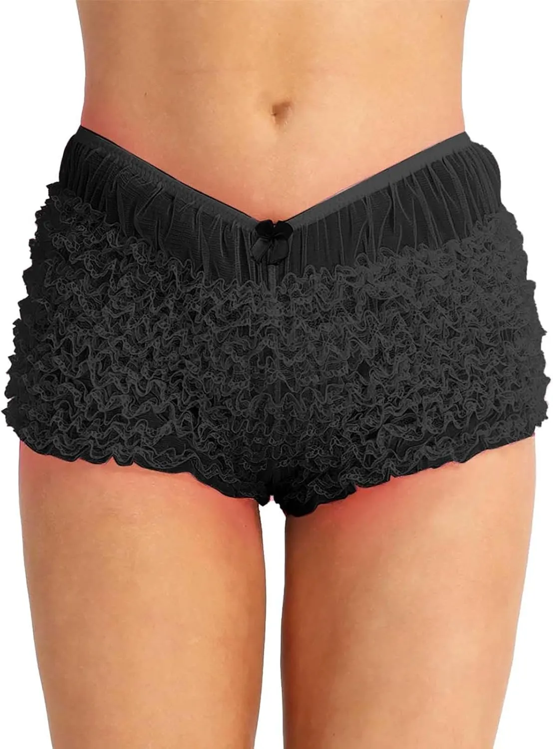 Women Lace Y2K Mini Skirts Ruffled Hem Layered Skirts Low Rise Mini Skirt Sheer Floral Lace Tiered Short Skirt