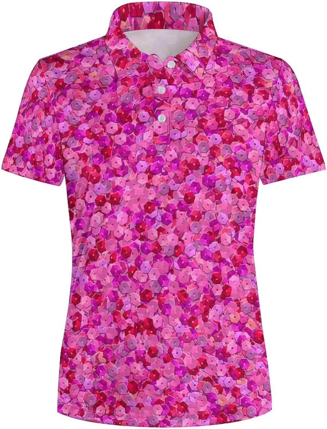 Women's Golf Shirt Moisture Wicking Golf Polo Shirts Short Sleeve Dry Fit Tennis Shirts