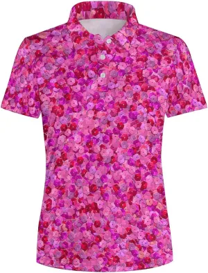 Women's Golf Shirt Moisture Wicking Golf Polo Shirts Short Sleeve Dry Fit Tennis Shirts